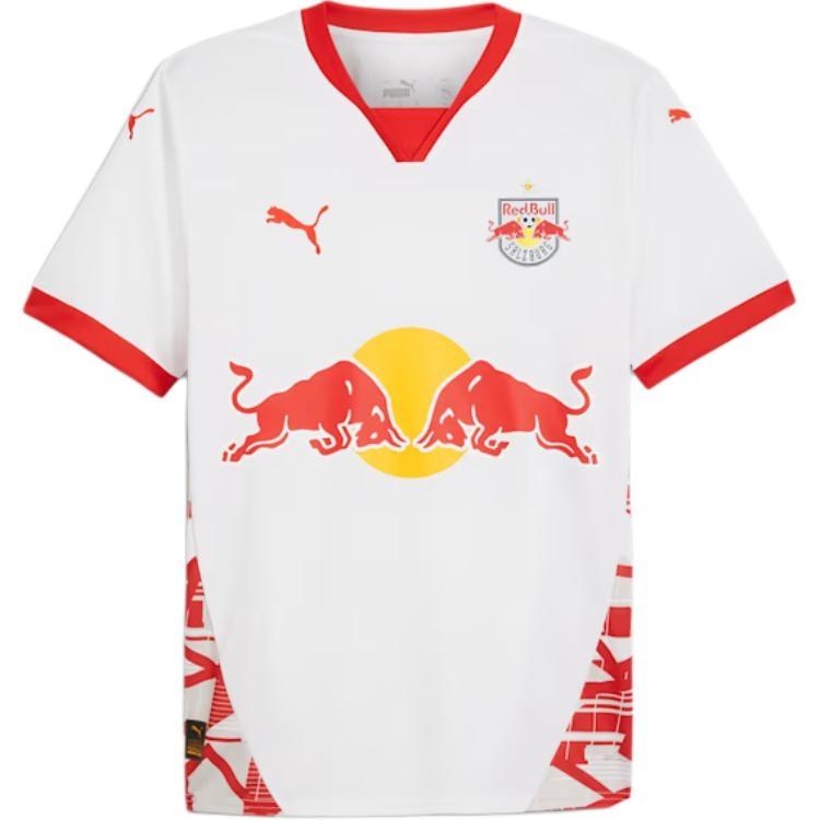 PUMA FC Red Bull 24/25 Replica Home Jersey White Orange Men s 776429-01 S