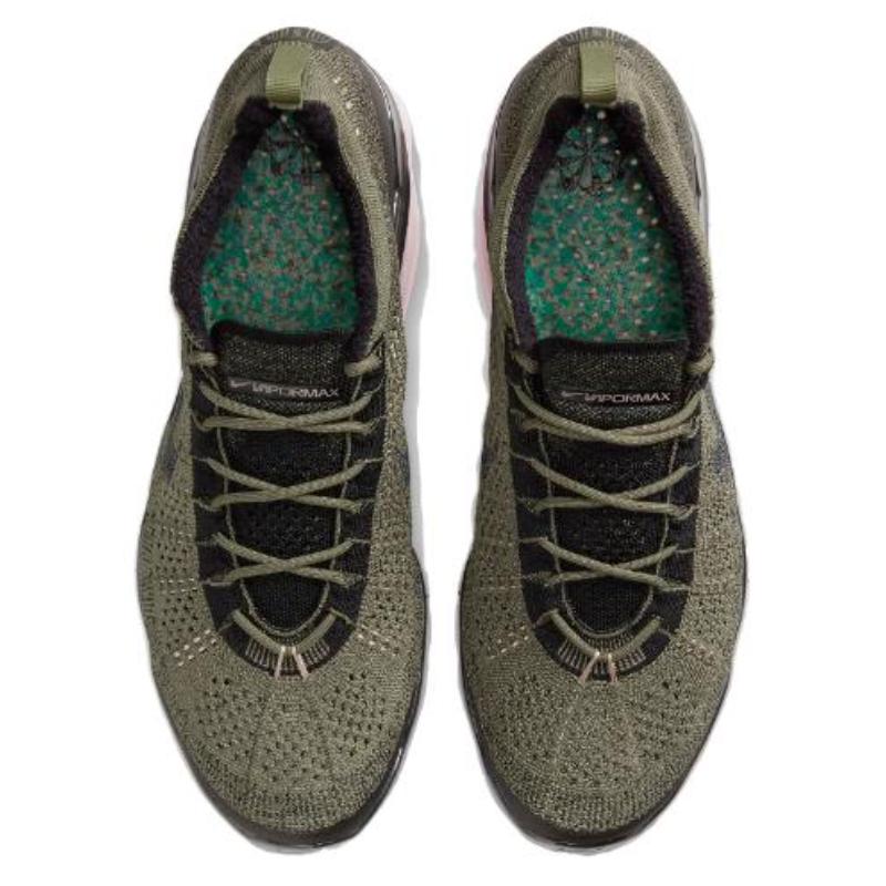 Nike Air Vapormax 2023 Flyknit Medium Olive Pink Oxford Laufschuhe DV1678-200