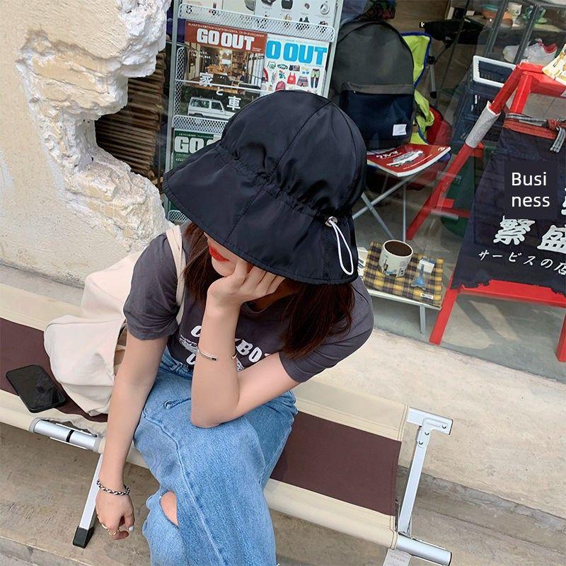 

Wig Hat Integrated Women s Short Straight Hair Quick-Drying Bucket Hat Bald Chemotherapy Spring and Summer Thin Sun-Shade All-Match Adjustable Black + Brown black short straight