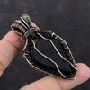 Abalone Shell Gemstone Pendant Copper Wire Wrapped Pendant Abalone Shell Jewelry Handmade Brand New Pendant Gift For Him Copper Wire Jewelry