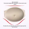 Fake Belly 1 To 5 Months Lightweight Breathable Sponge Self Adhesive Pregnant Belly for Costume Cosplay Stage Props