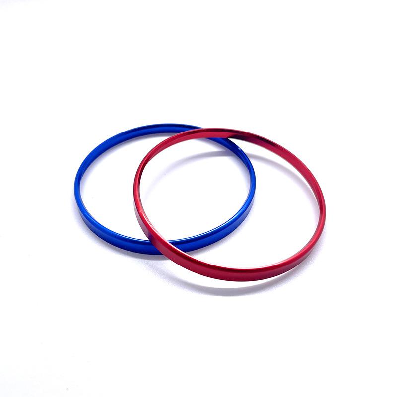 Car Headlight Switch Decorative Frame Trim Ring Sticker Fit for Volkswagen VW Golf Jett MK5 MK6 Passat B6 B7 CC Touran Tiguan