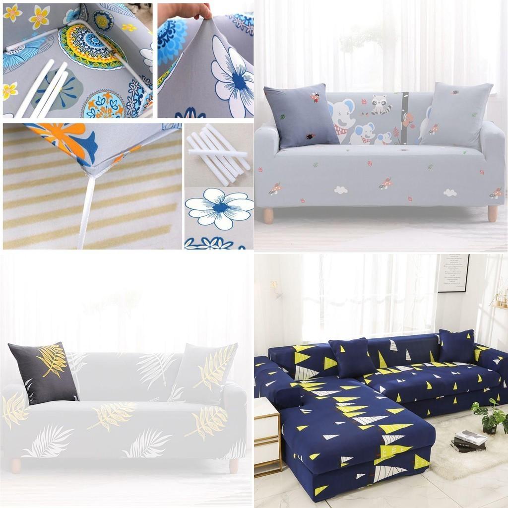 Bohemian Printed Lazy Stretch Sofa Cover Soft Slipcover For Living Room With Great Elasticity And Wrinkle Resistance