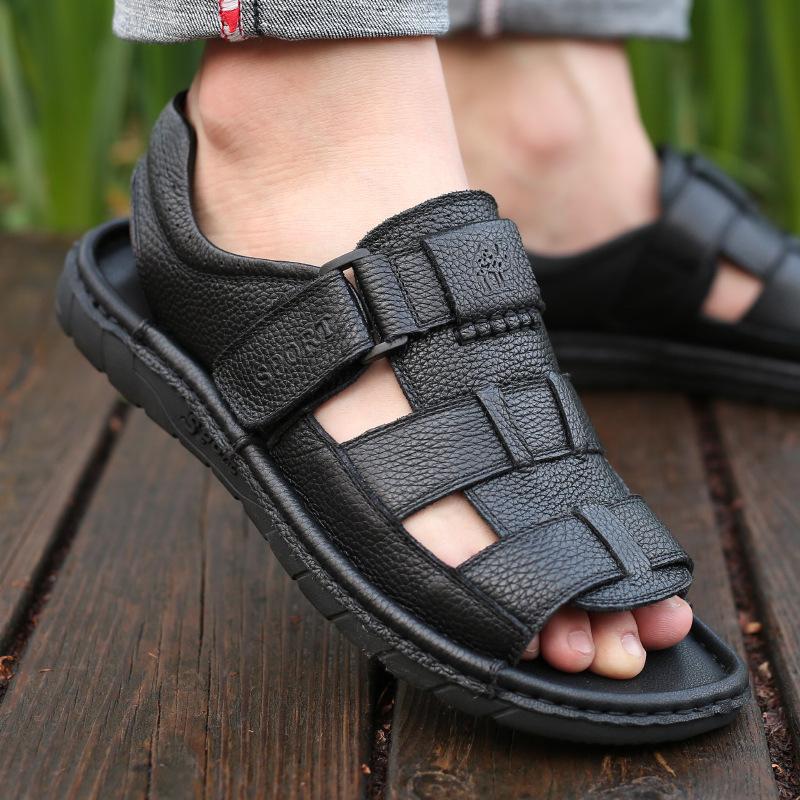 

3001 производитель носит пляжные повседневные мужские сандалии летом, индивидуальный тренд, удобные и универсальные односложные тапочки 38