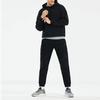 Li-Ning Fitness Series Solid Color Loose Hoodie Men Tops Black AWDS001-1
