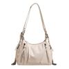 Large capacity retro tote bag 2025 new high-end shoulder bag fashion handbag crossbody backpack