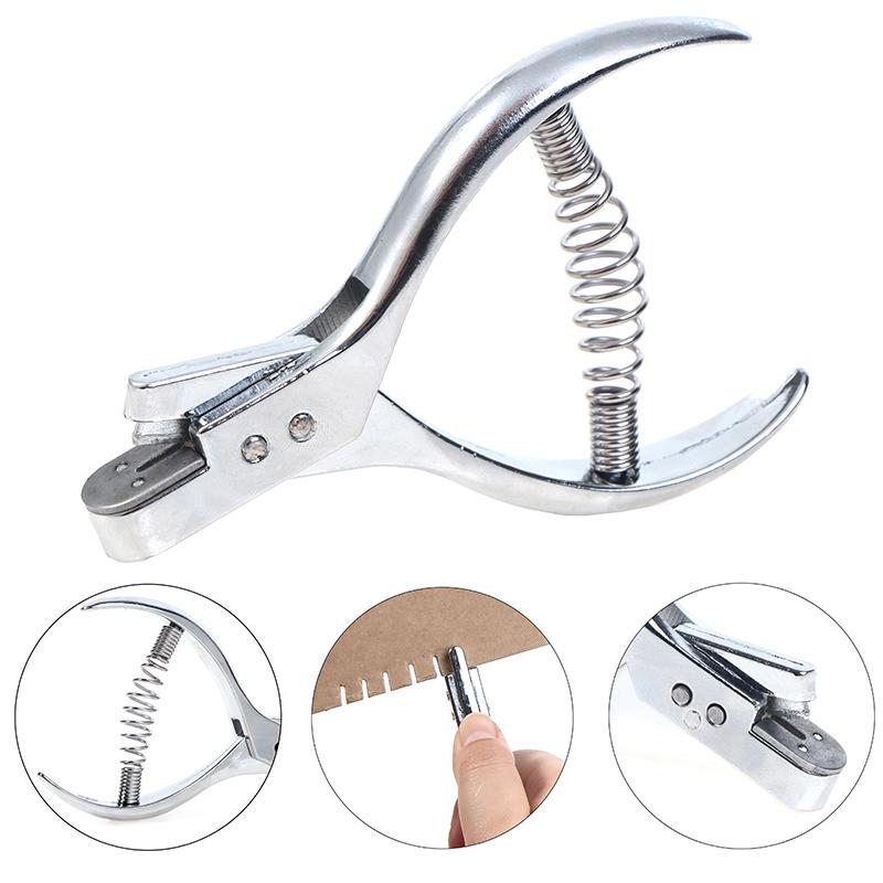 Diy oțel model pentru gaură clește de cusut Clești deschidere croitori croi țesătură marcator de poanson în formă de U clește de perforat