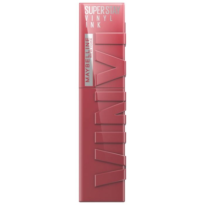 Rouge à lèvres - Maybelline New York - Superstay Vinyl Ink - 40 Witty - Violet - Effet Vinyl