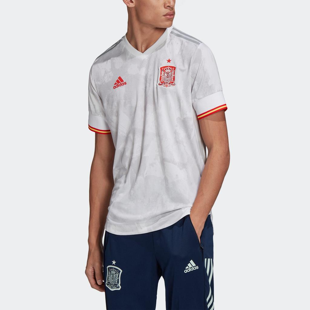 adidas Camisetas de Fútbol para Hombre Blancas Moderadas FI6239