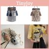 Mini Ethnic Style Crossbody Bag Tassel Woven Cylindrical Bag For Women Use Daily