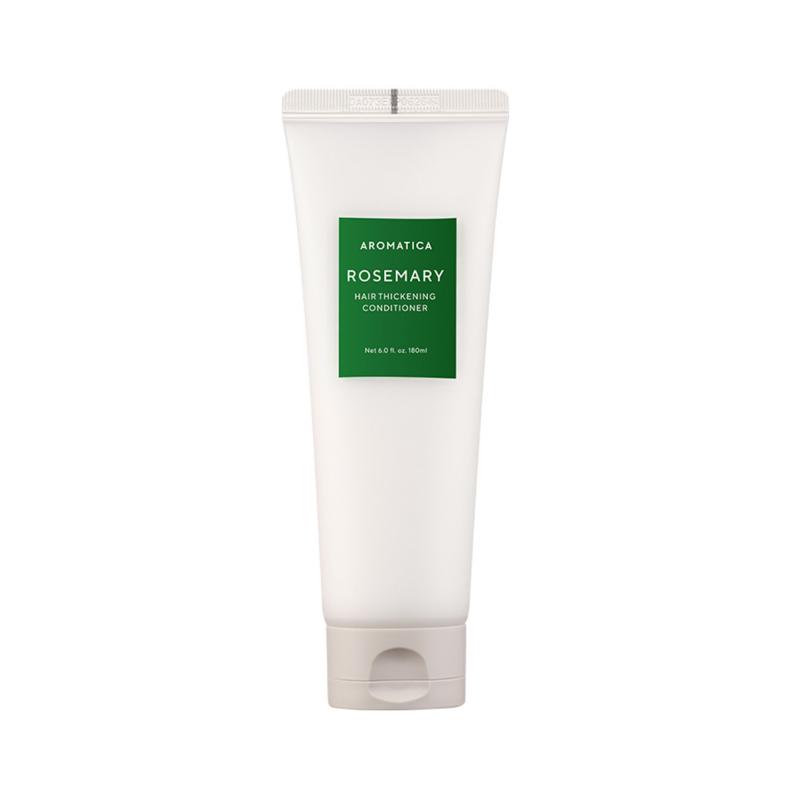 AROMATICA Rosemary Hair Thickening Conditioner | Silicone-Free & Scalp Strengthening | 180ml