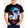 Boys Kids Clothes Stylish Cartoon Space Astronaut Graphic T Shirts Boy