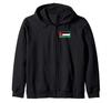 Palestinian Flag Palestinian Banner Zip Hoodie