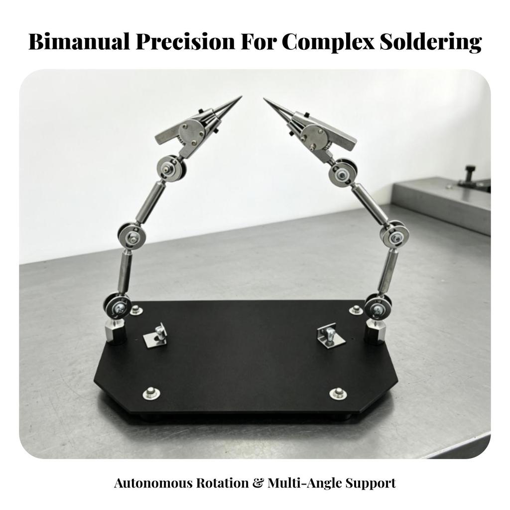 Two-headHead Joining Fixture Adjustable Two-headClamp Workpiece Holder Sturdy