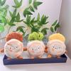 Chinese Burger Cute Meat Sandwich Bun Patty Doll Shaanxi Anwen Creative Bun Pendant Plush Doll Souvenir Couple Pendant Gift