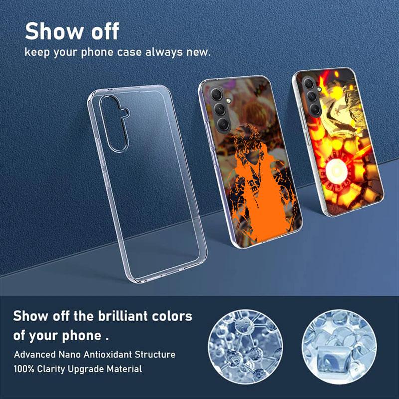 Punch Genos Phone Case for Samsung A17 A37 A57 A07 A16 A26 A36 A56 A06 A02S A12 A22 A32 A52S A04S A14 A24 A34 A54 A03 A13 A33 A5