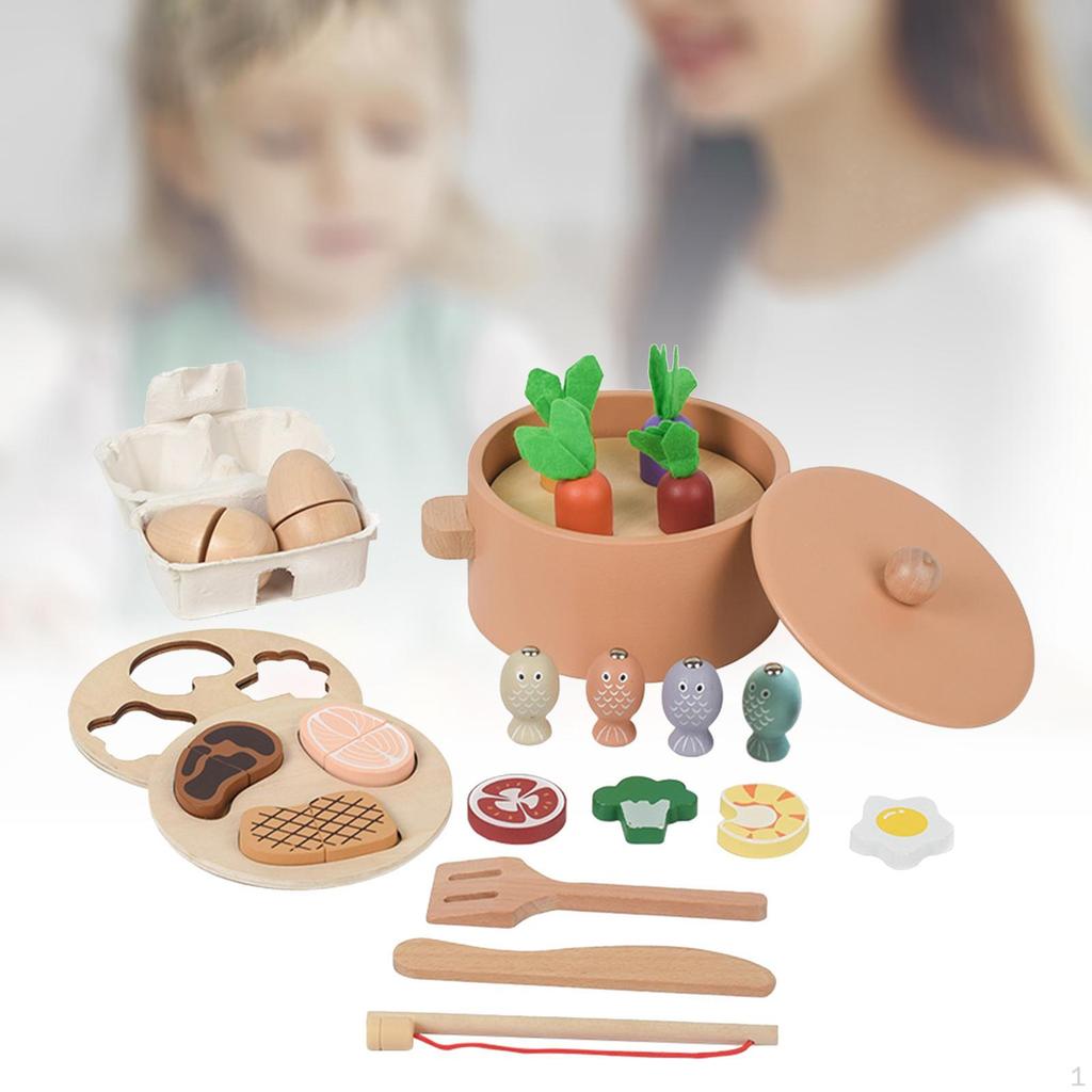 Toddlers Kitchen Playset Foods Accessories Toys for Kids Party Favor