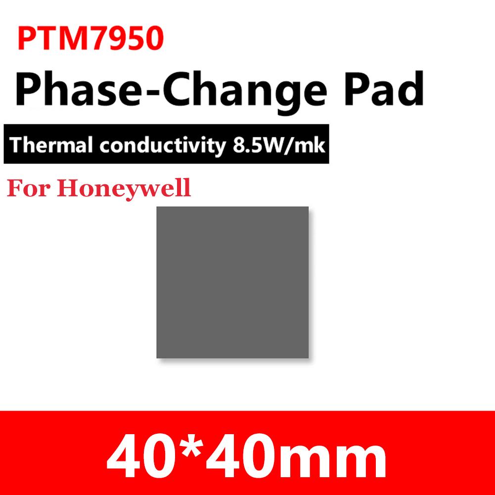 

Honeywell PTM7950 Термопрокладка с фазовым переходом 8.5 Вт/мК Термопаста Материал Охлаждение радиатора ноутбука/процессора/видеокарты Термопроводящая паста-прокладка
