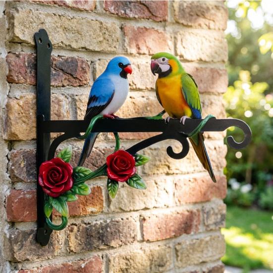 Metal Plant Hanger Wall Hook Heavy Duty Hanging Basket Bracket Decorative