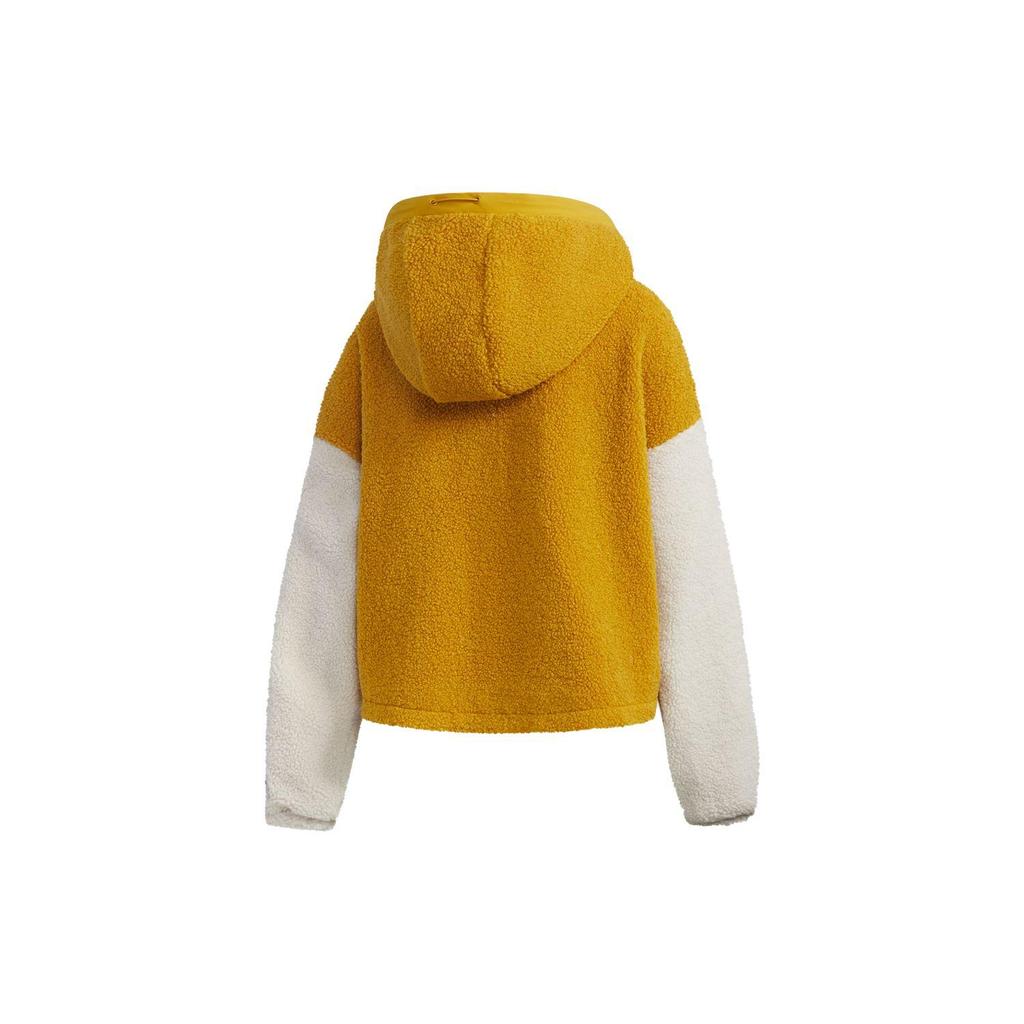 adidas Urban Boa Color Block Lässige Sportliche Kapuzenjacke Damenjacken Gold GM1425