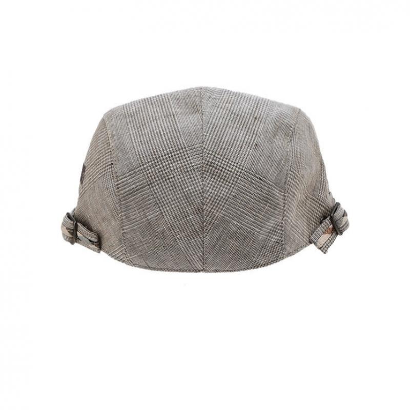 Daks Men S Brown Logo Hunting Cap Dbhe5e754w3