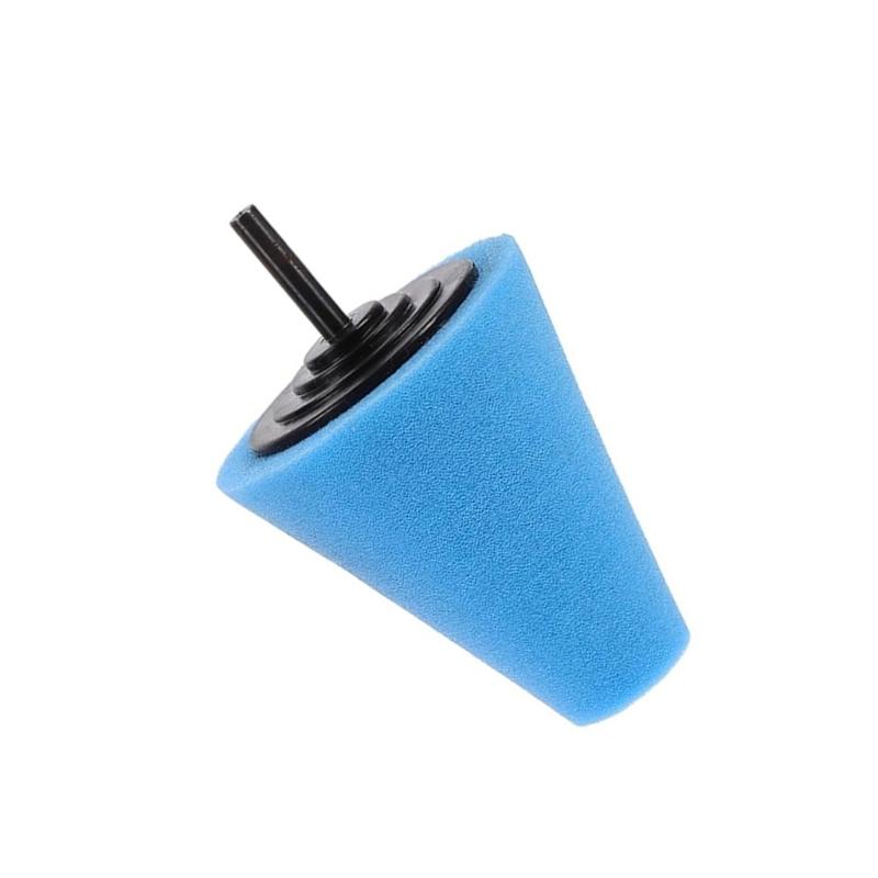 Car Polishing Pad Buffing Foam Sponge Pad Cone Polisher Buffer Pad Automotive Waxing for Car Wheel Headlight Polishing