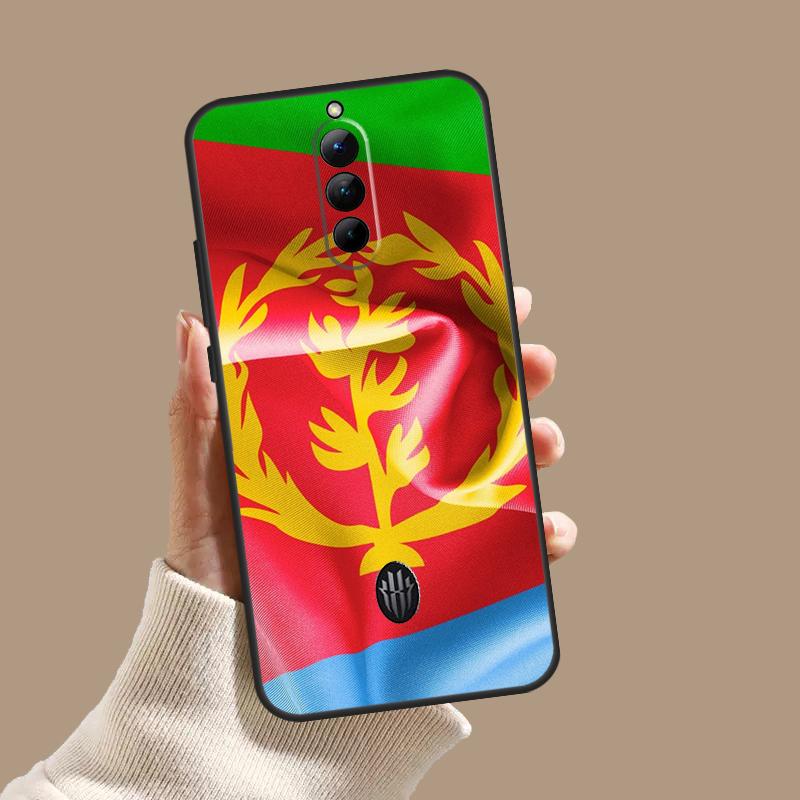 Eritrea Flag Case For ZTE Nubia Red Magic 10S 9S 8S 8 9 10 11 Pro Plus 5G 6R 6 7 6S 7S Pro 10 Air Cover