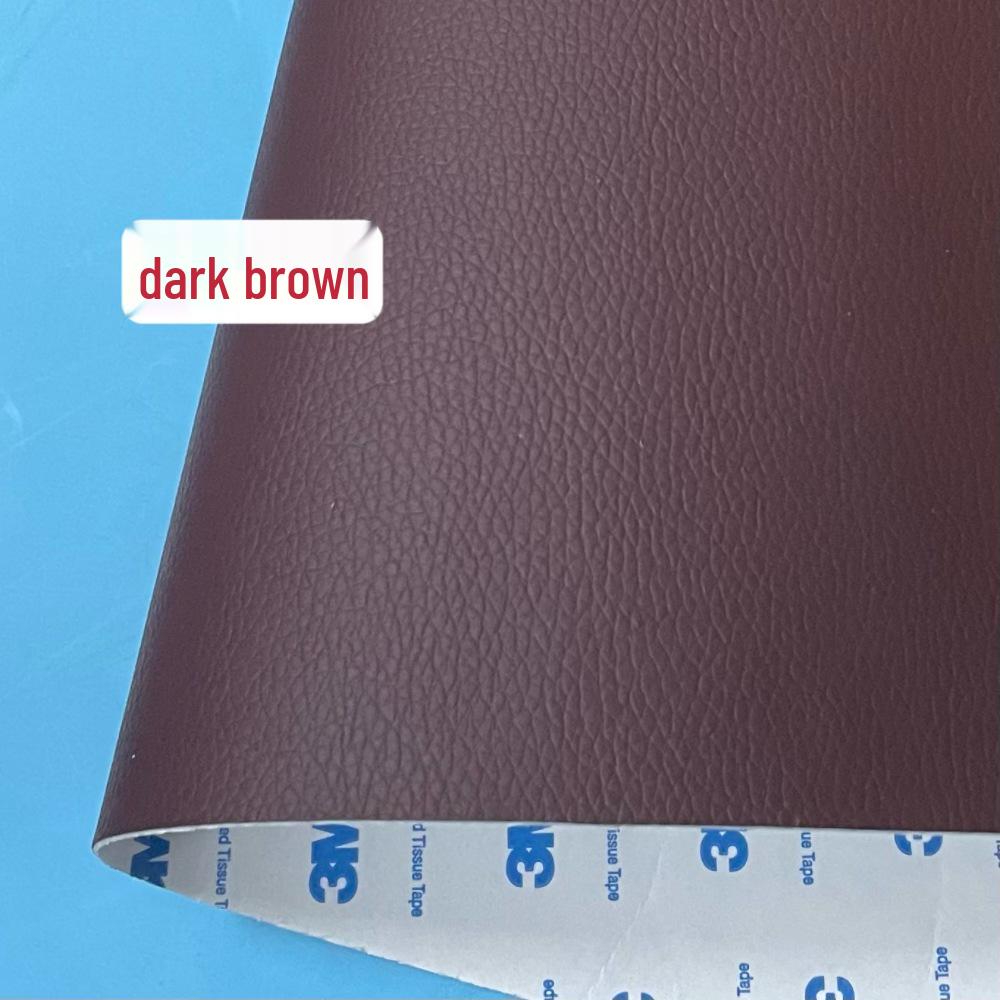 3M Selbstklebendes Reparaturpflaster aus Leder mit Litschi-Muster für Sofa & Auto-Innenraum