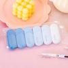 6Pcs High-Capacity Correction Tape with Gradient Color Case Smooth Roller for Students No-Skip Tear-Resistant Cute Office Supplies for School Home