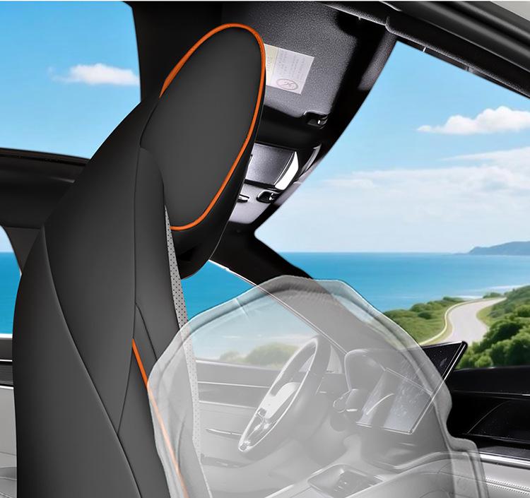 All-Season Full Surround Seat Cover for BYD Song Plus/DMI Five-Seater Car Cushion