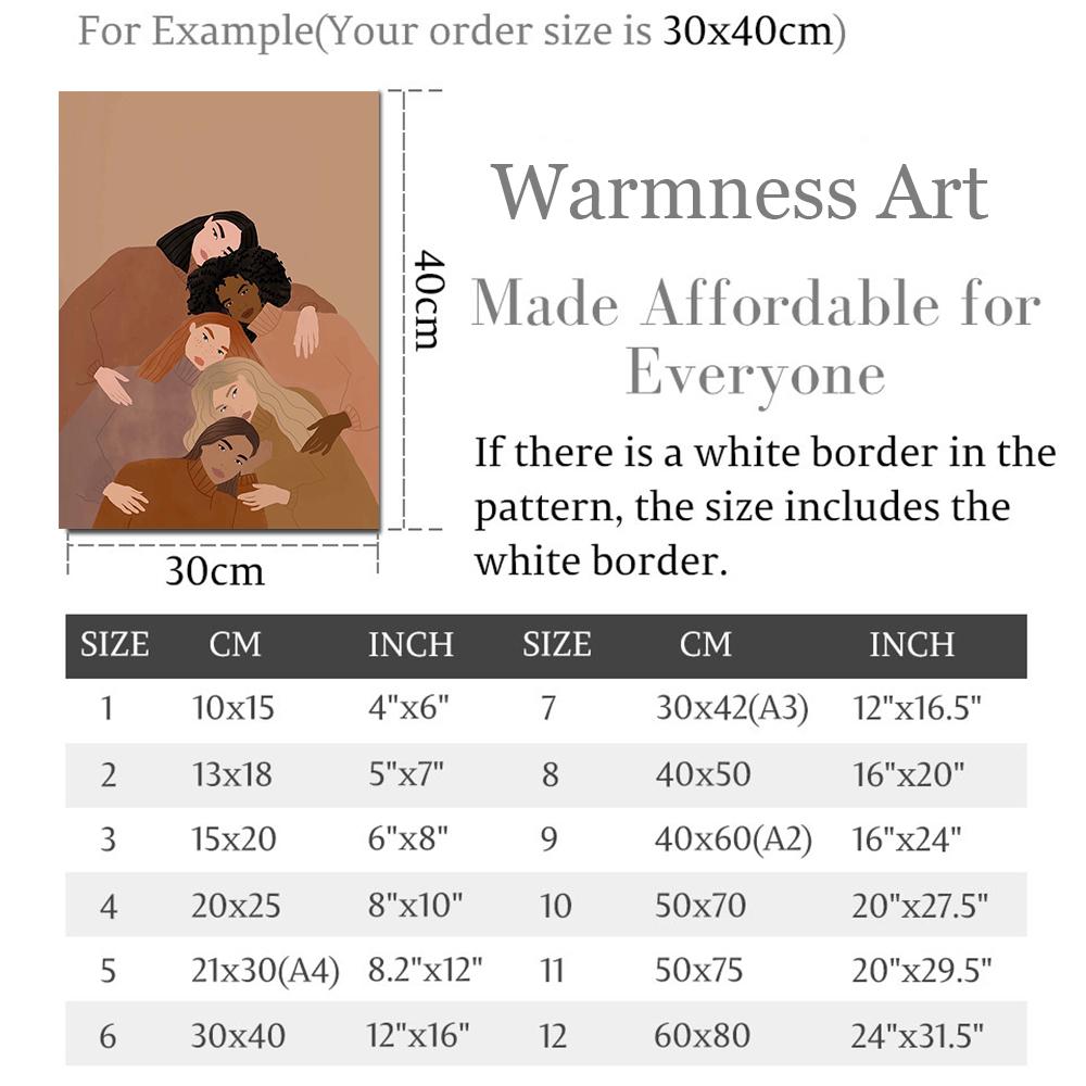 Boho Women Empowerment Wall Art Canvas Painting Female Posters And Print Black Cat with Girl Wall Pictures For Living Room Decor