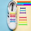 Versatile No-Tie Elastic Silicone Shoelace Buckle