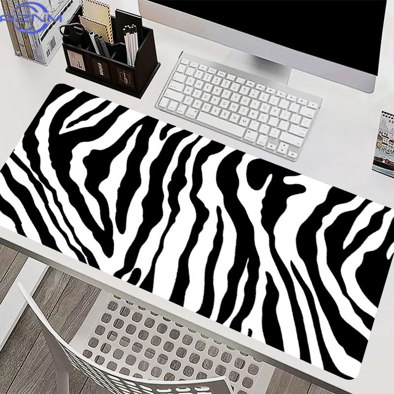 Office Mouse Pad Leopard Print Pattern Big Size Laptop Desk Mat NonSlip Gamer Keyboard Pad Gaming Extended Mousepad Easy Clean