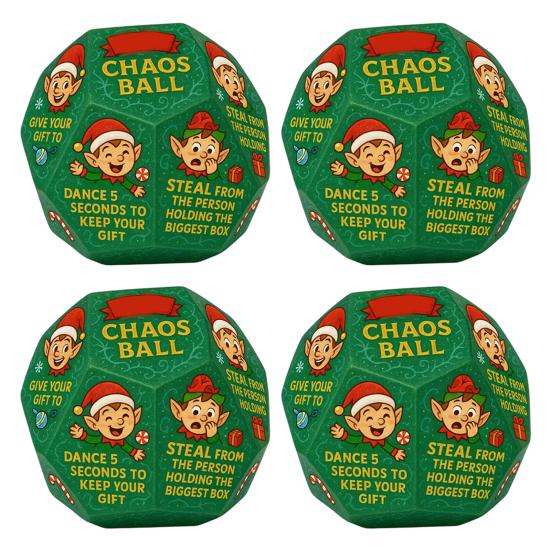 Hilarious Exchange Party Game Dice Exchange Gifts Family Game 12 Different Sides Christmas Stocking Stuffers for Men Women Family Friends Holiday