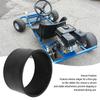 Go Kart Plastic Tire Sleeve Sturdy Go Kart Tire Sleeve 12mm Thick Less Traction 11x7.10-5 Easy Installation for Drift Trike