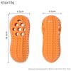 Pet Toys, Sound-making Toys, Peanut-shaped Dog Toys, Leak-proof, Biting and Teething Simulation Toys
