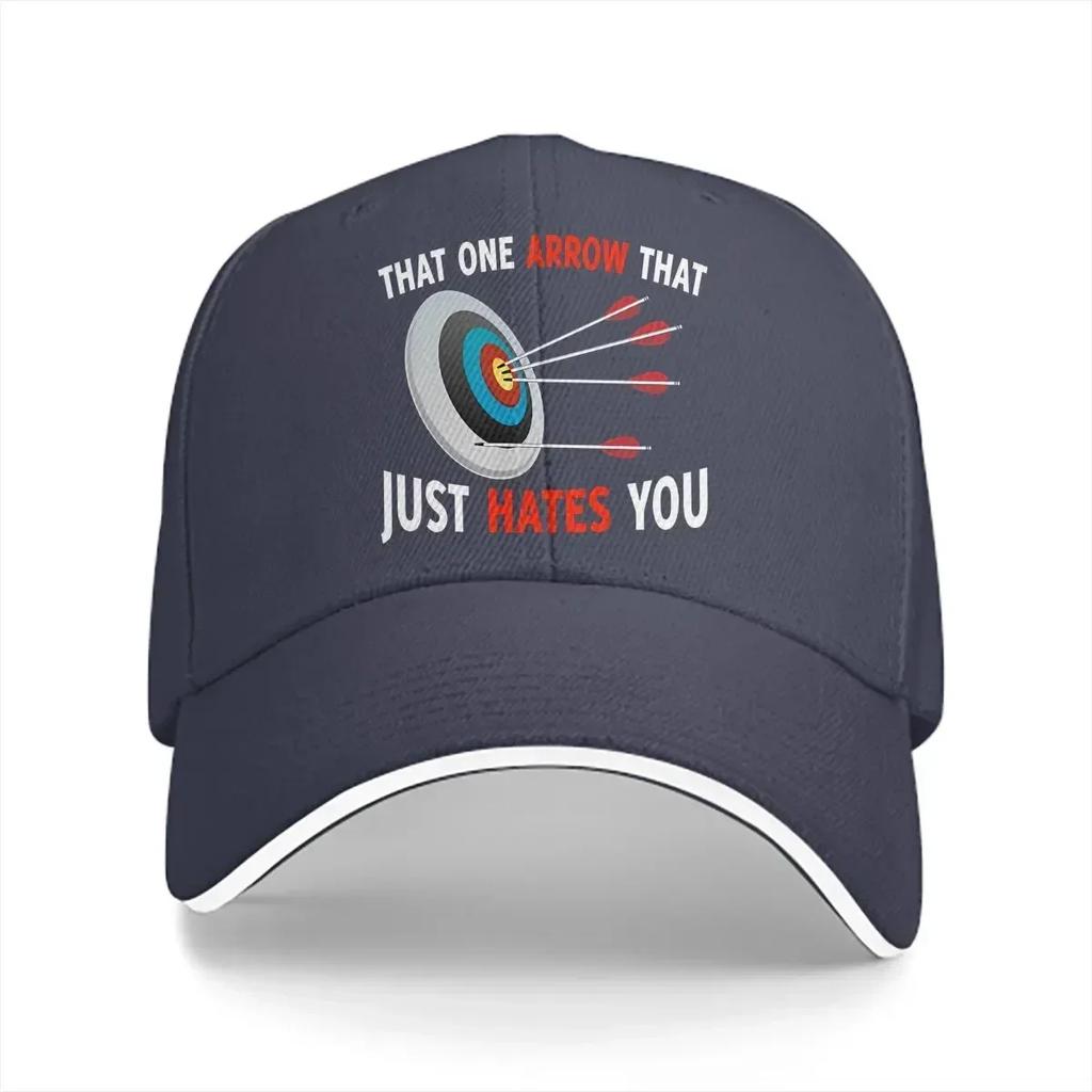 The One Arrow That Just Hate You Baseball Cap Men Hats Women Visor Protection Snapback Archery Caps