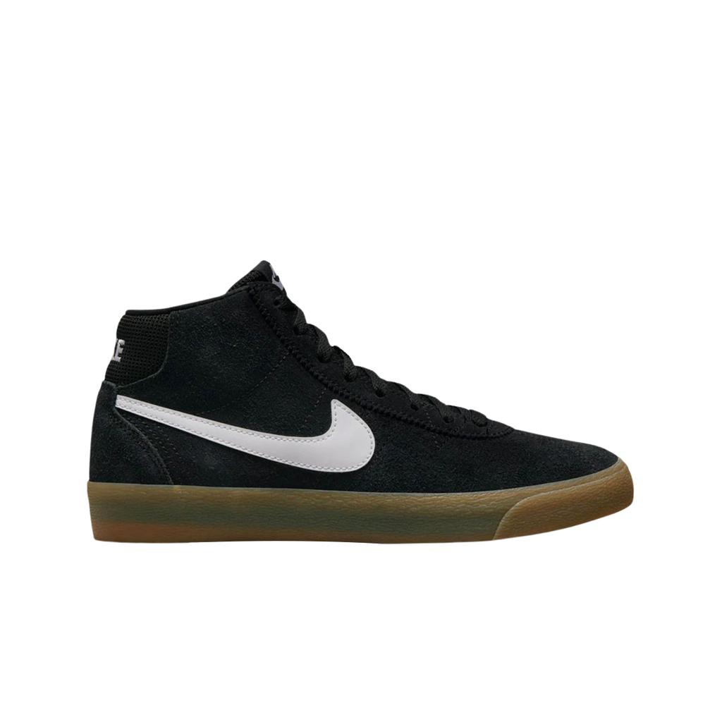(w) Nike Sb Bruin Mid Black White