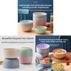Nordic Kids Dinner Bowl Plastic Unbreakable With Smooth Surface For Childrens Meals