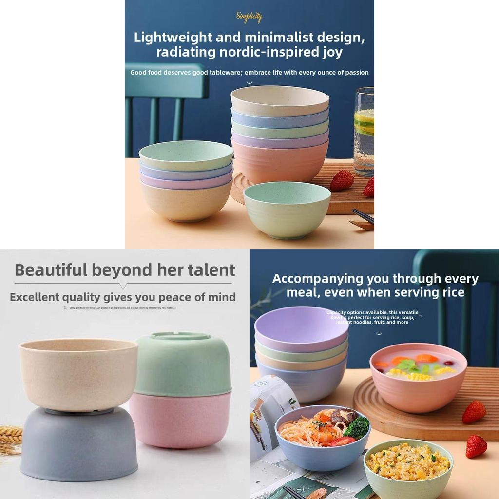 Nordic Kids Dinner Bowl Plastic Unbreakable With Smooth Surface For Childrens Meals