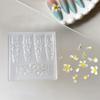 Silicone Nail Carving Mold Flower 3D Acrylic Nail Art Decorations Stamping Plates Diy Manicure Nail Accessories Tools