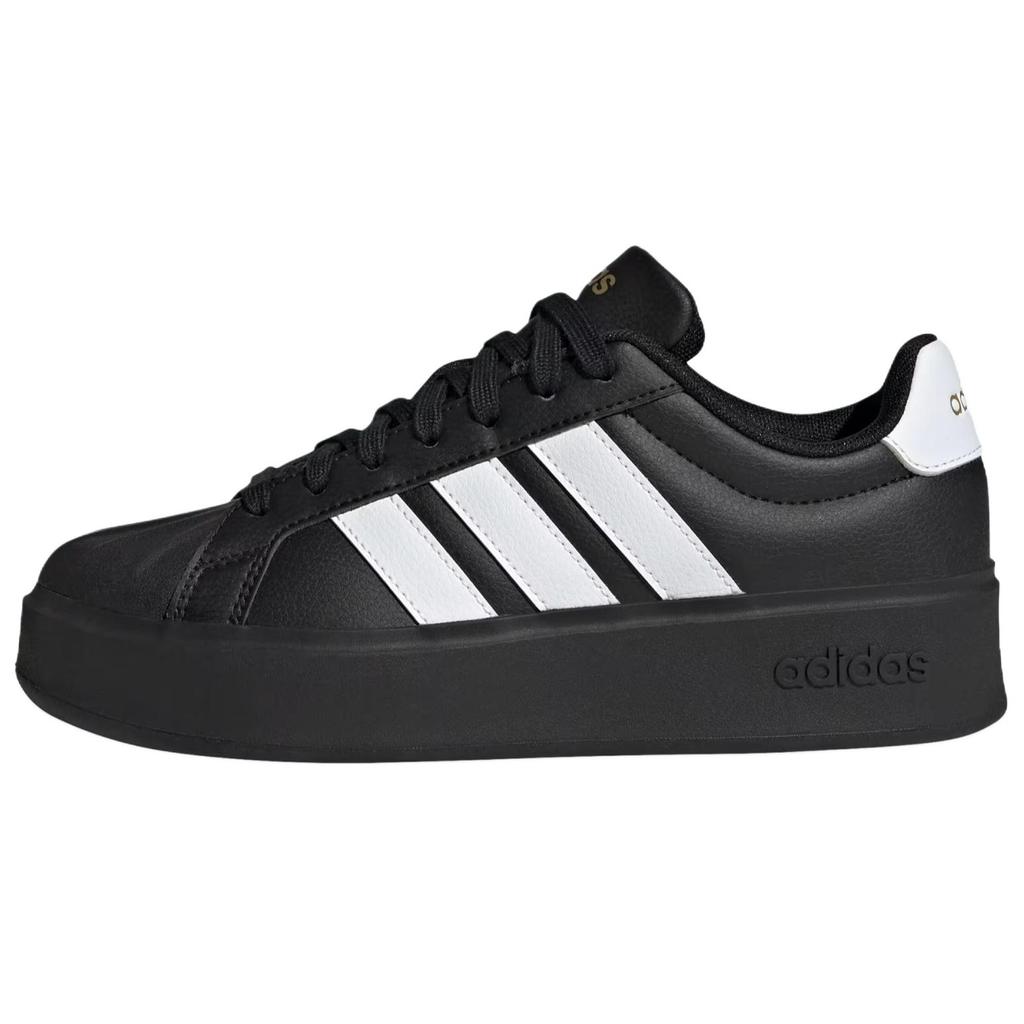 Adidas STREETTALK Synthetic Leather Skateboard Shoes Women's Black KJ3855