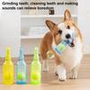 Dog Chew Toy with Snack Dispenser Water Bottle Dog Toy for Intellectual Stimulation Squeaky Water Bottle Dog for Pets