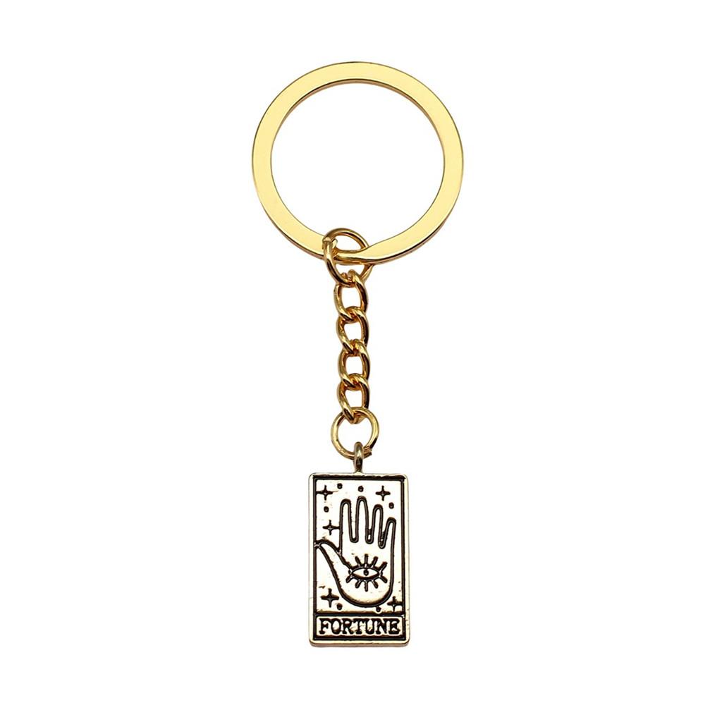28mm Key Ring Text Tags Friendship Minimalist Jewelry Components QY049