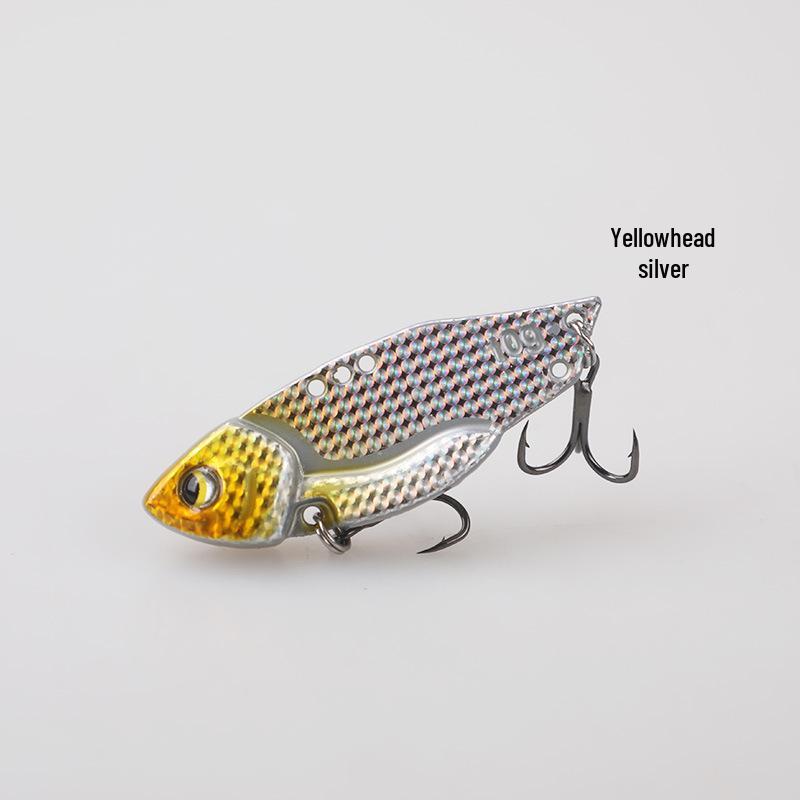 Köder Große Fliese VIB Ultradünne Metallplatte Weitwurf Angelköder für Barsch und Sonnenbarsch