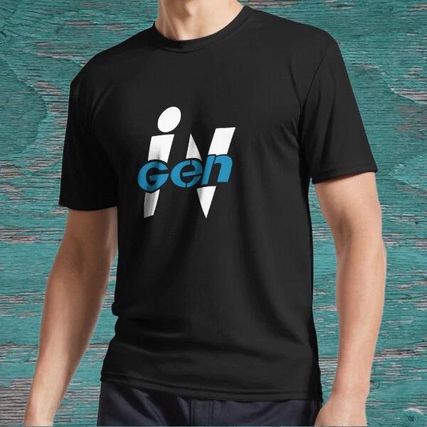 New InGen Logo (Color) Active T-Shirt Logo American T-Shirt Funny Size S to 5XL M
