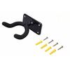 Set of 6 Heavy-Duty Wall-Mounted Guitar Hanger Hooks with Mounting Screws