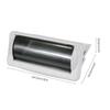 Water Resistant Marine Stereo Cover,Heavy Duty Boat Radio Protector Shield with Flip-up Door for Boats Yacht Car