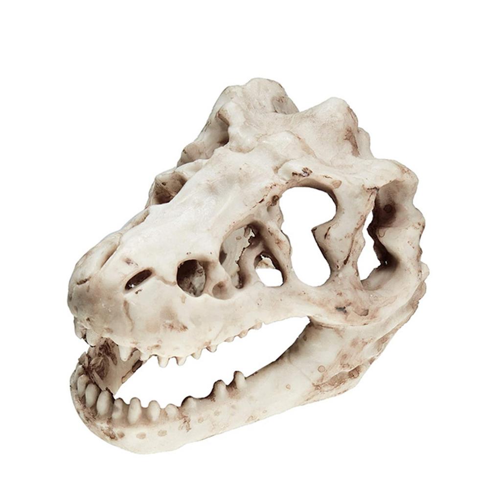 Aquarium Reptiles Hideouts Decorations Resin Skull Ornaments Fish Tank Cave Landscape Decor For Small Fish Shrimp Snail