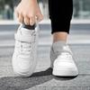 Children's Fashion Trend Velcro Thick Soled Casual Board Shoes Outdoor Casual Sports Shoes White Shoes